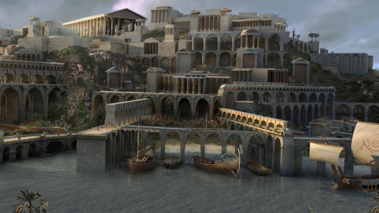 Анонсирован градостроительный симулятор City of Atlantis, где надо строить мифическую Атлантиду