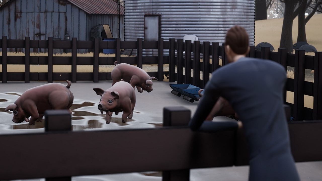 Свиньи и мафия: в игре Adios надо убедить киллера не убивать героя