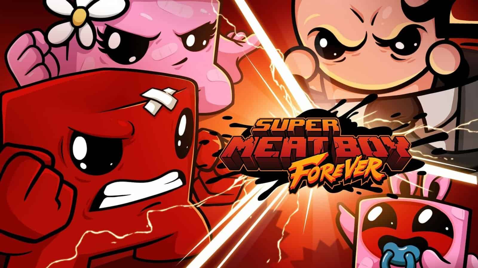 Super Meat Boy Forever выйдет на мобильных в 2022-м году