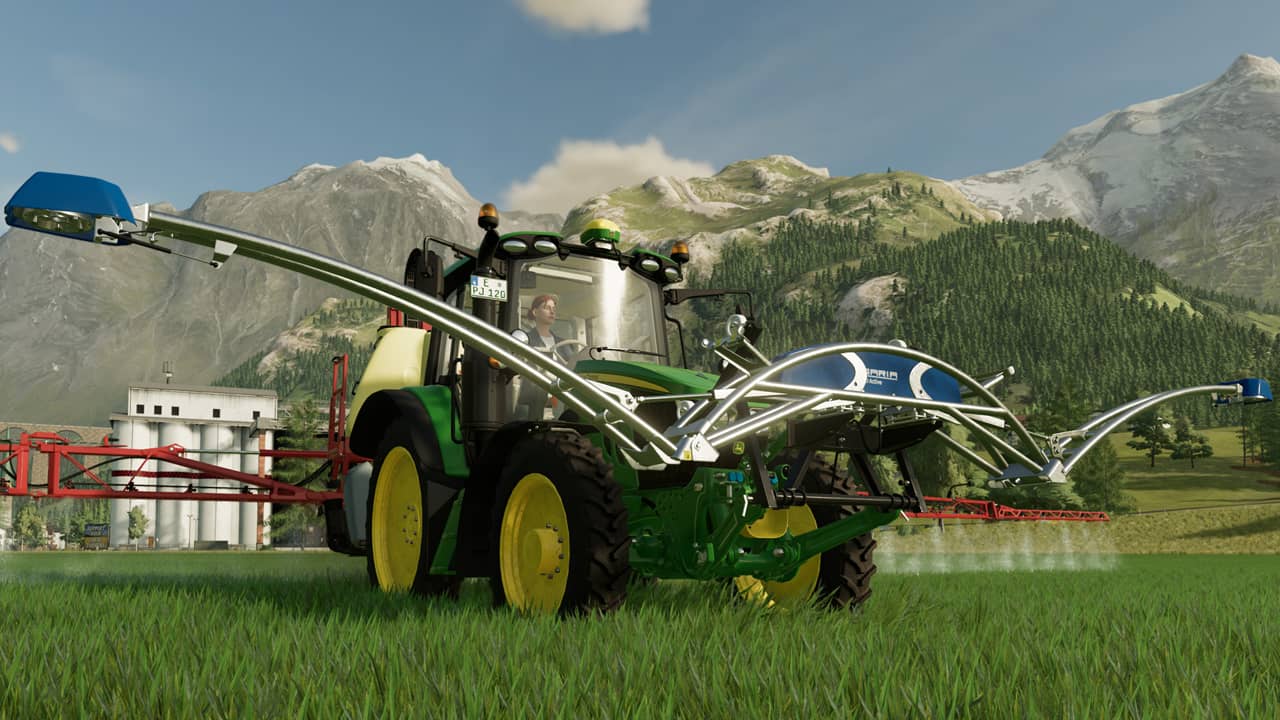 В апреле для Farming Simulator 22 выйдет бесплатное дополнение Precision Farming