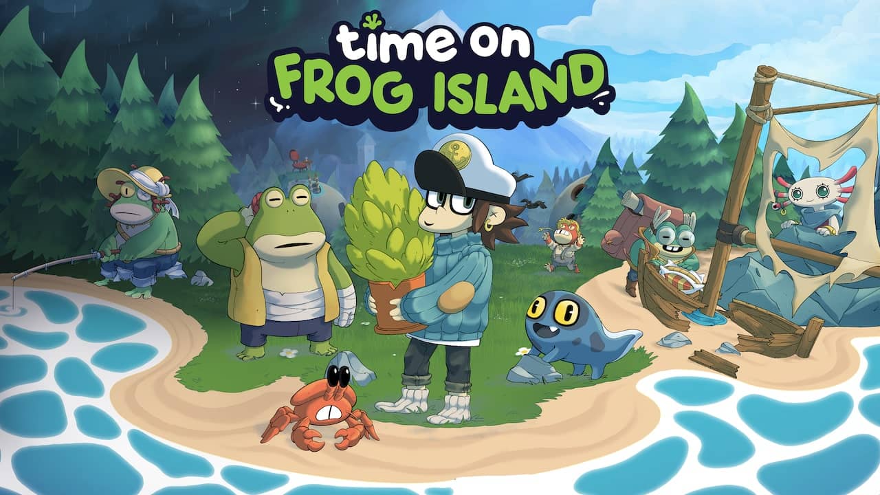 Анонсировано милое приключение на лягушачьем острове Time on Frog Island