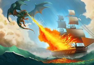 Анонсирован пиратский ролевой экшен про дракона Pirate Dragons