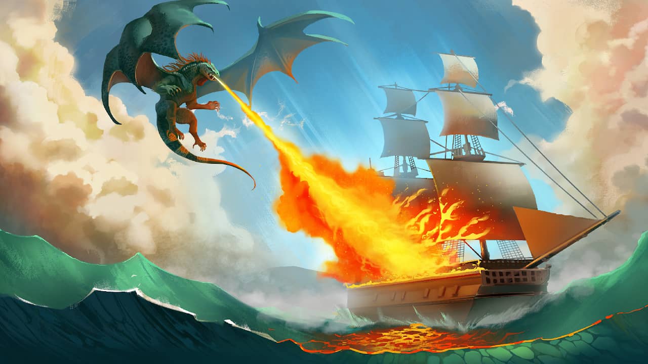 Анонсирован пиратский ролевой экшен про дракона Pirate Dragons