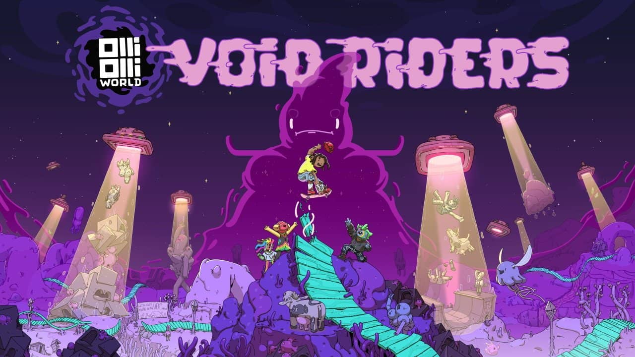 Анонсировано инопланетное дополнение Void Riders для аркады OlliOlli World