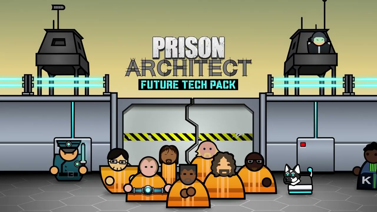 Анонсировано дополнение Future Tech Pack для симулятора Prison Architect