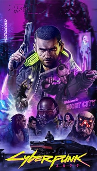 Постер к игре Cyberpunk 2077