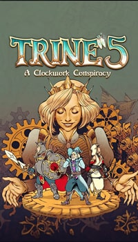 Постер к игре Trine 5: A Clockwork Conspiracy