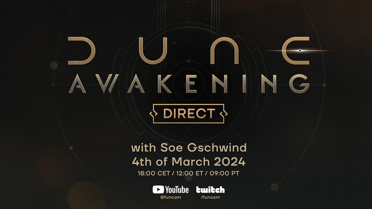 Funcom покажет два трейлера Dune: Awakening 4 марта
