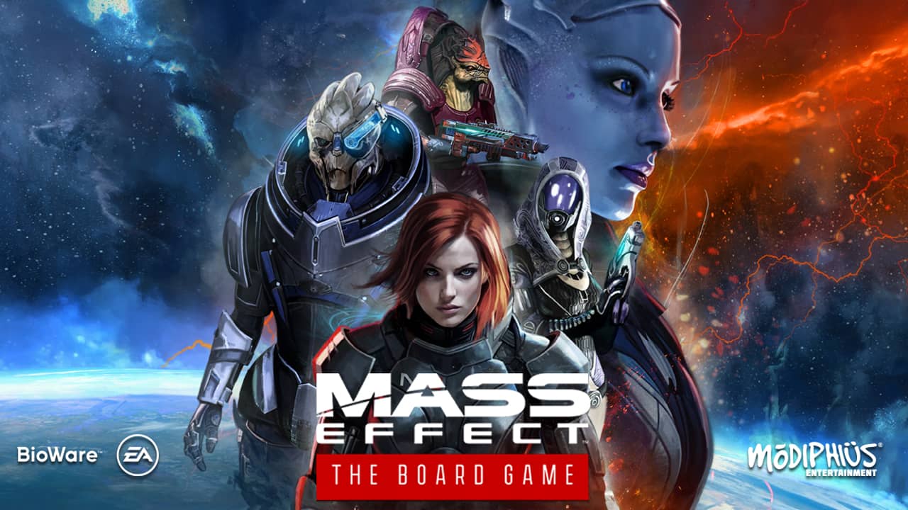 По вселенной Mass Effect анонсирована кооперативная настольная игра
